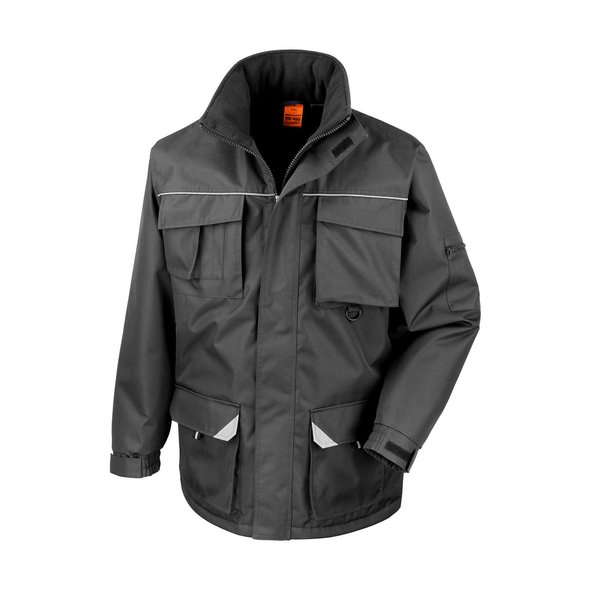Long work discount jacket